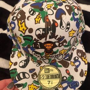 SOLD! Baby milo 59/50 hat bathing ape